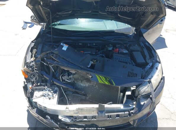 2HGFC2F74HH527128 2017 HONDA CIVIC Black Հետևի տեսք