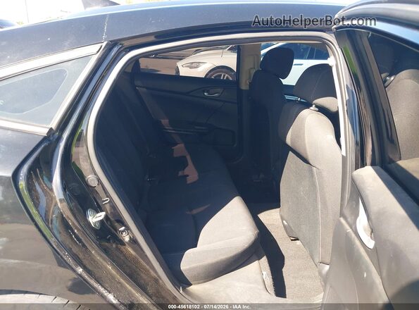 2HGFC2F74HH534337 2017 HONDA CIVIC Black Vista de la etiqueta del VIN