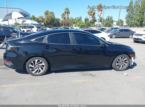 2HGFC2F74HH534337 2017 HONDA CIVIC Black Vista interior trasera