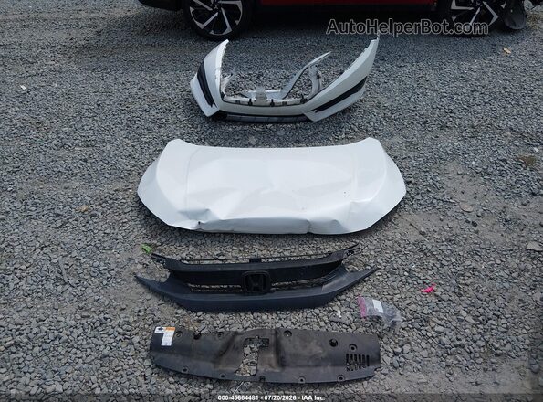 2HGFC2F74HH567452 2017 HONDA CIVIC White ხელსაწყოთა პანელის ხედი