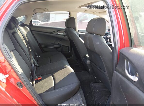 2HGFC2F74HH570044 2017 HONDA CIVIC Red Widok naklejki z numerem VIN