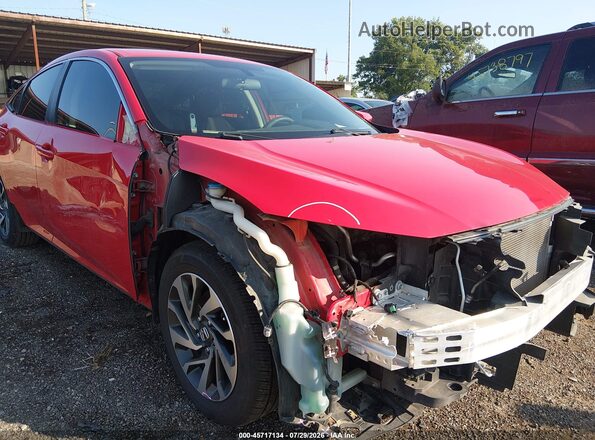 2HGFC2F74HH570044 2017 HONDA CIVIC Red Widok z przodu