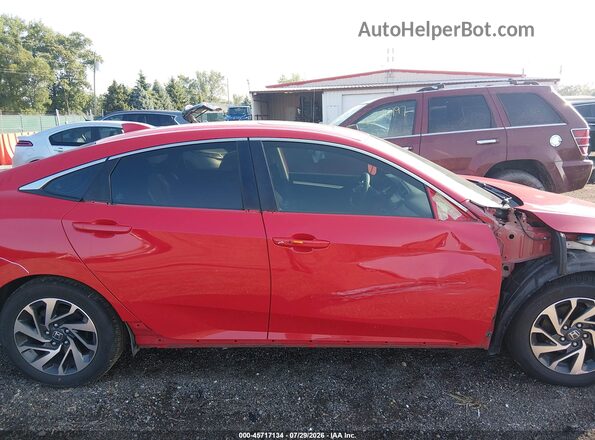 2HGFC2F74HH570044 2017 HONDA CIVIC Red Widok wnętrza 360 stopni