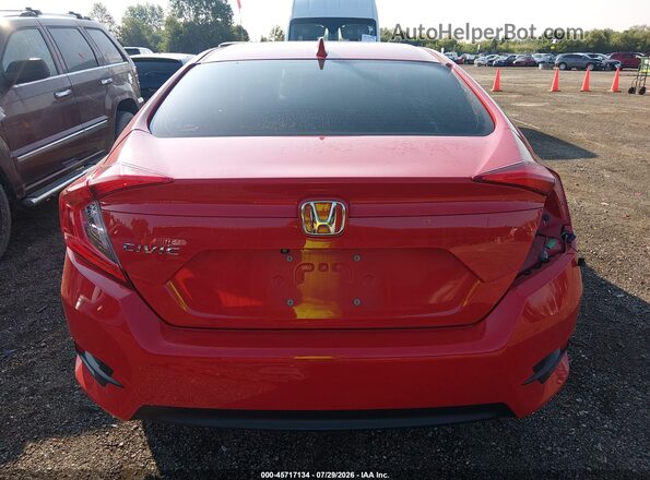 2HGFC2F74HH570044 2017 HONDA CIVIC Red 