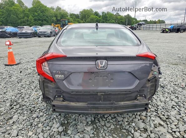 2HGFC2F74JH547577 2018 HONDA CIVIC Угольный Вид сзади