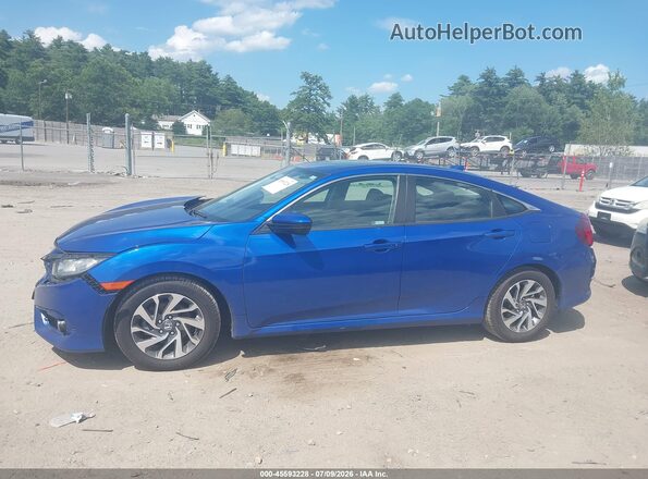 2HGFC2F74JH581731 2018 HONDA CIVIC Blue 