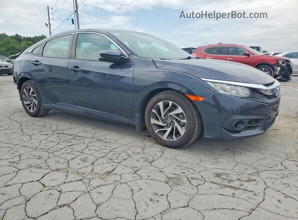 2HGFC2F74JH582815 2018 HONDA CIVIC Charcoal Delantero derecho
