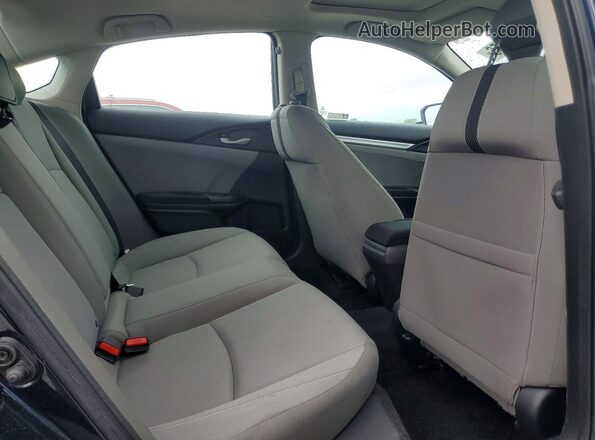 2HGFC2F74JH582815 2018 HONDA CIVIC Charcoal Vista de los asientos traseros