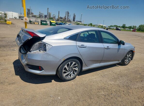 2HGFC2F75GH006577 2016 HONDA CIVIC Silver Задня права чверть