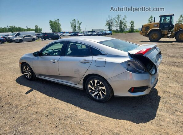2HGFC2F75GH006577 2016 HONDA CIVIC Silver Задня ліва чверть