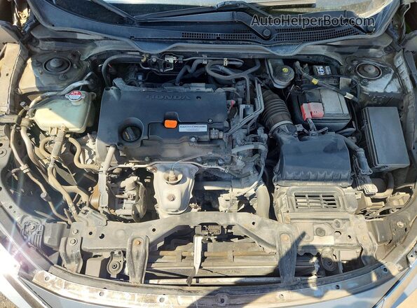2HGFC2F75GH006577 2016 HONDA CIVIC Silver Вид задньої частини салону