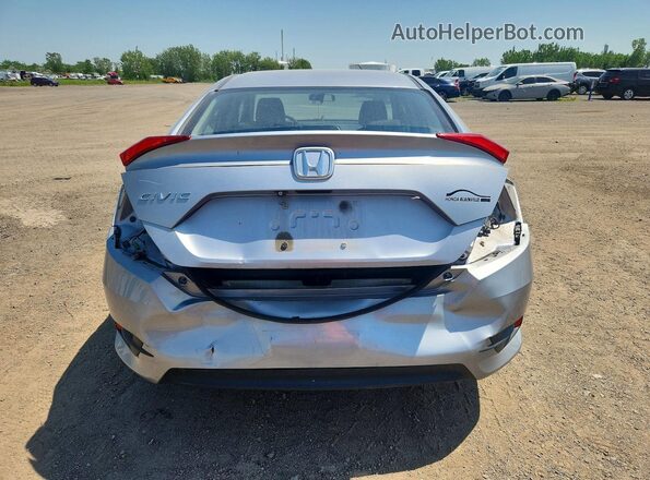 2HGFC2F75GH006577 2016 HONDA CIVIC Silver Вид ззаду