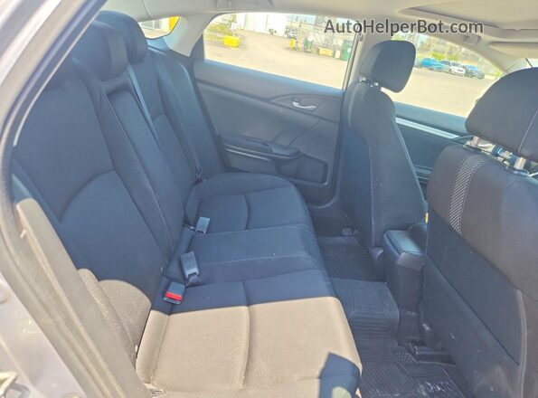 2HGFC2F75GH006577 2016 HONDA CIVIC Silver Вид задніх сидінь