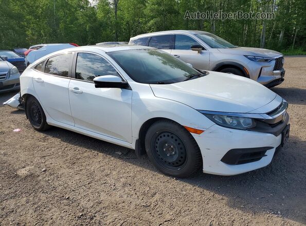 2HGFC2F75GH009933 2016 HONDA CIVIC White Передня права чверть