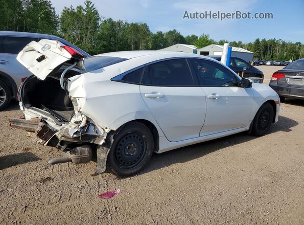 2HGFC2F75GH009933 2016 HONDA CIVIC White Задня права чверть
