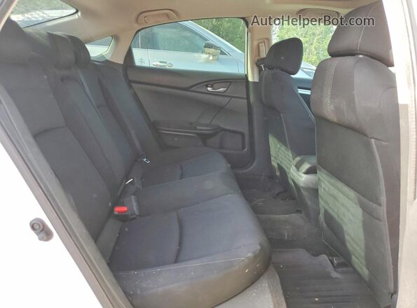2HGFC2F75GH009933 2016 HONDA CIVIC White Вид задніх сидінь