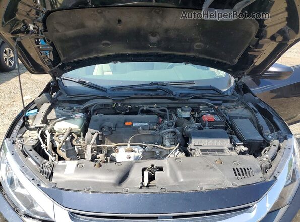 2HGFC2F75GH507209 2016 HONDA CIVIC Black Vista interior trasera