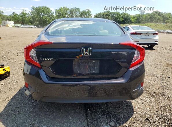 2HGFC2F75GH507209 2016 HONDA CIVIC Black Vista trasera