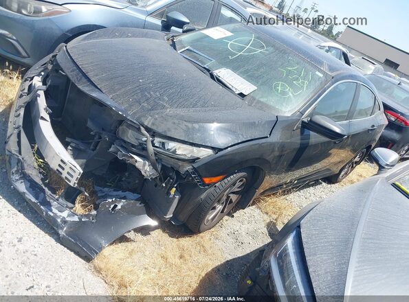 2HGFC2F75GH539254 2016 HONDA CIVIC Black Передня ліва чверть