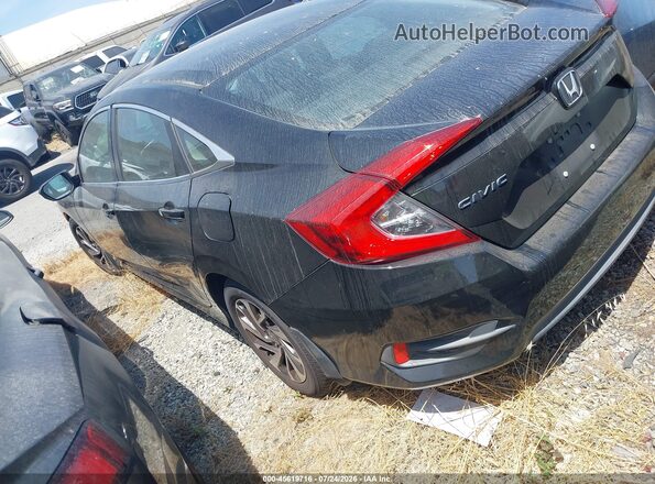 2HGFC2F75GH539254 2016 HONDA CIVIC Black Задня ліва чверть