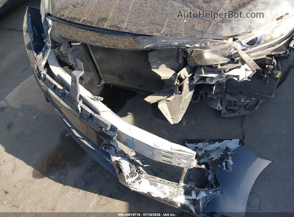 2HGFC2F75GH539254 2016 HONDA CIVIC Black Вид щитка приладів