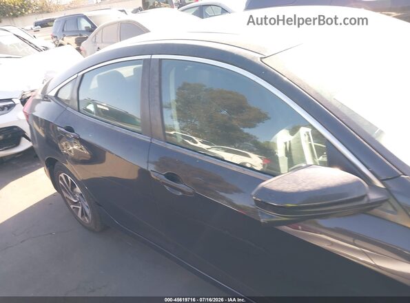 2HGFC2F75GH539254 2016 HONDA CIVIC Black Панорамний вид салону 360°