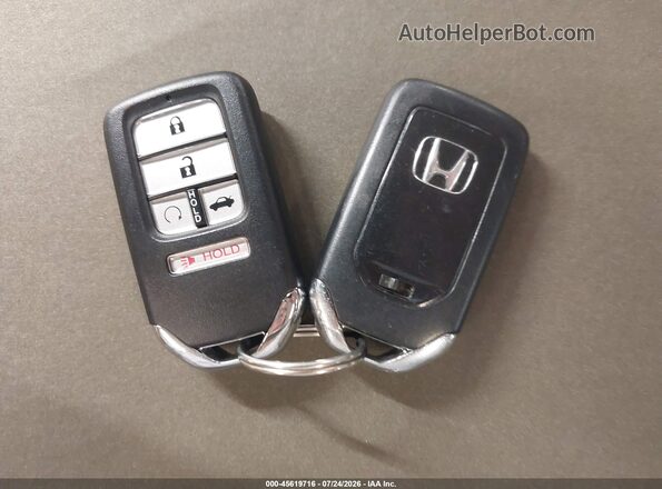 2HGFC2F75GH539254 2016 HONDA CIVIC Black Вид панелі приладів