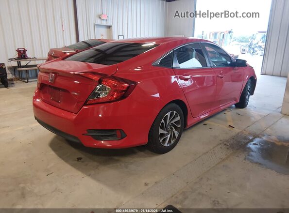 2HGFC2F75GH543501 2016 HONDA CIVIC Red Trasero derecho
