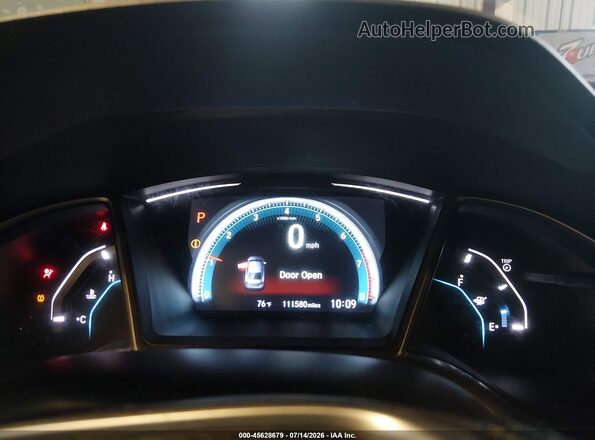 2HGFC2F75GH543501 2016 HONDA CIVIC Red Vista de los asientos traseros