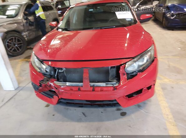 2HGFC2F75GH543501 2016 HONDA CIVIC Red Vista frontal