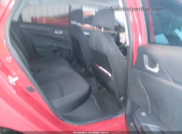 2HGFC2F75GH543501 2016 HONDA CIVIC Red Vista de la etiqueta del VIN