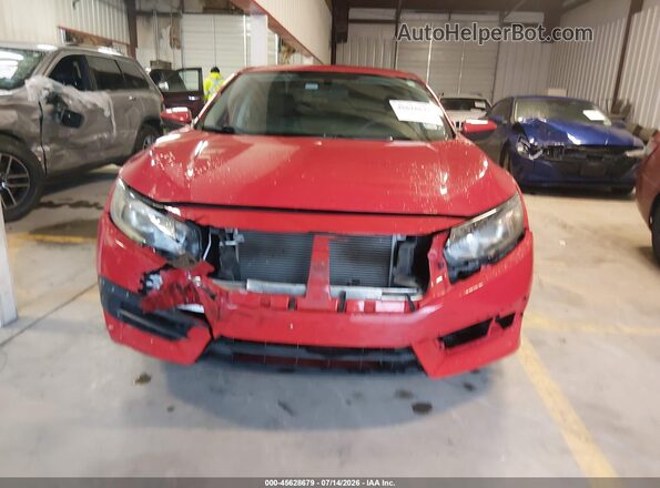 2HGFC2F75GH543501 2016 HONDA CIVIC Red Vista interior trasera
