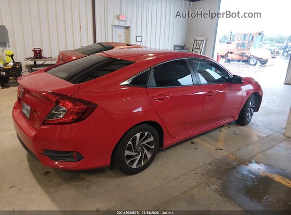 2HGFC2F75GH543501 2016 HONDA CIVIC Red Vista interior de 360 grados