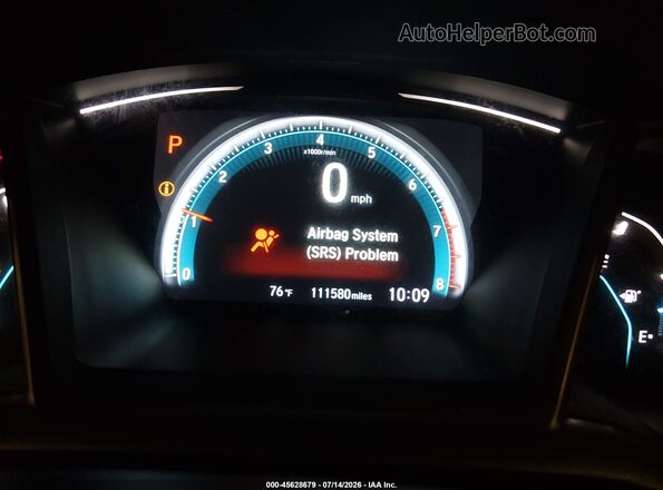 2HGFC2F75GH543501 2016 HONDA CIVIC Red 