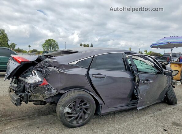 2HGFC2F75GH553137 2016 HONDA CIVIC Gray უკანა მარჯვენა