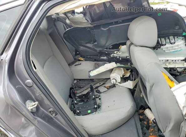 2HGFC2F75GH553137 2016 HONDA CIVIC Gray უკანა სავარძლების ხედი
