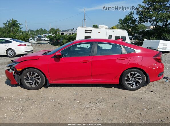 2HGFC2F75HH504716 2017 HONDA CIVIC Red Սալոնի 360 աստիճան տեսք