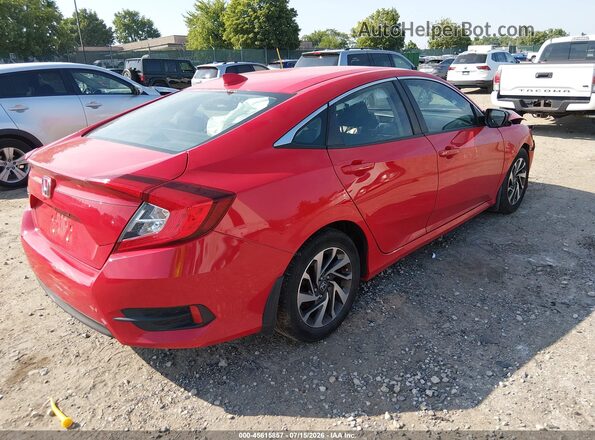 2HGFC2F75HH504716 2017 HONDA CIVIC Red Հետևի աջ