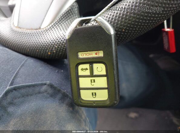 2HGFC2F75HH551499 2017 HONDA CIVIC Gray Вид панелі приладів