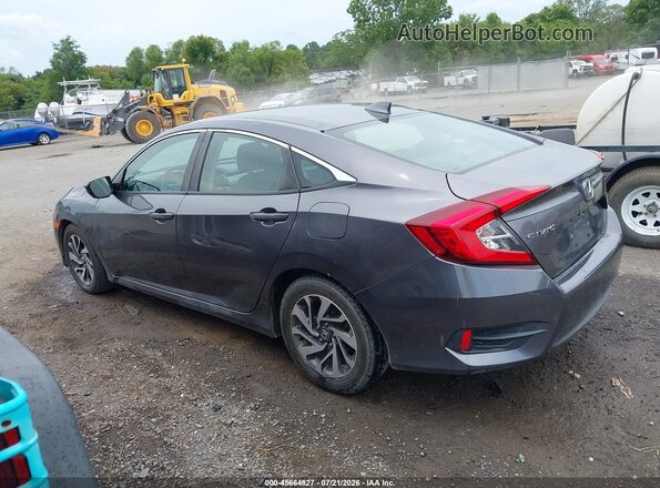 2HGFC2F75HH551499 2017 HONDA CIVIC Gray Панорамний вид салону 360°
