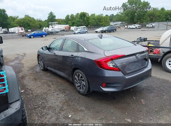2HGFC2F75HH551499 2017 HONDA CIVIC Gray Задня ліва чверть