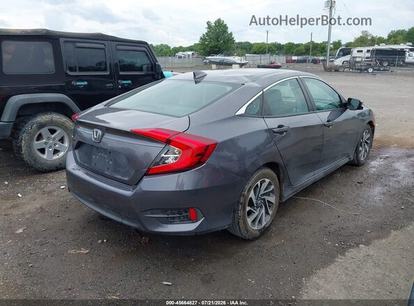 2HGFC2F75HH551499 2017 HONDA CIVIC Gray Задня права чверть