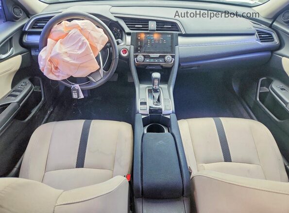 2HGFC2F75HH551583 2017 HONDA CIVIC White Առջևի վահանակի տեսք