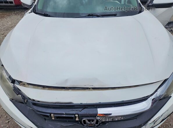 2HGFC2F75HH551583 2017 HONDA CIVIC White Սալոնի հետևի տեսք