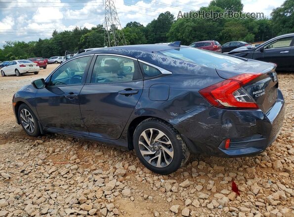 2HGFC2F75JH522395 2018 HONDA CIVIC Blue Հետևի ձախ