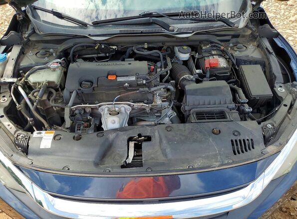 2HGFC2F75JH522395 2018 HONDA CIVIC Blue Սալոնի հետևի տեսք