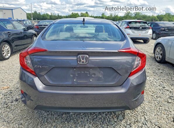 2HGFC2F75JH524664 2018 HONDA CIVIC Gray Vista trasera