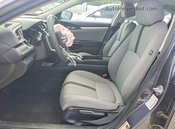 2HGFC2F75JH524664 2018 HONDA CIVIC Gray Vista interior delantera