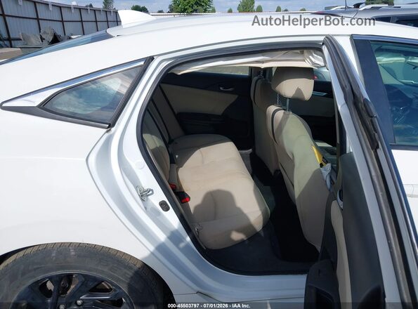 2HGFC2F75JH543232 2018 HONDA CIVIC White VIN კოდის სტიკერის ხედი