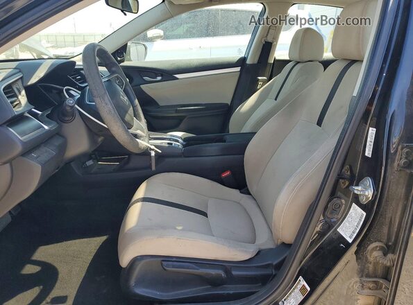 2HGFC2F75JH546096 2018 HONDA CIVIC Black Vista interior delantera